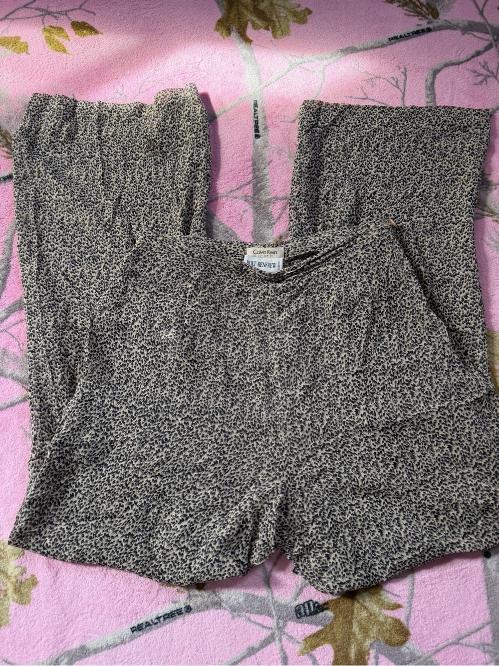 Vintage Calvin Klein Silk Pants